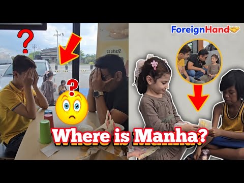 Manha did magic in her own way #Manha #foreignhand