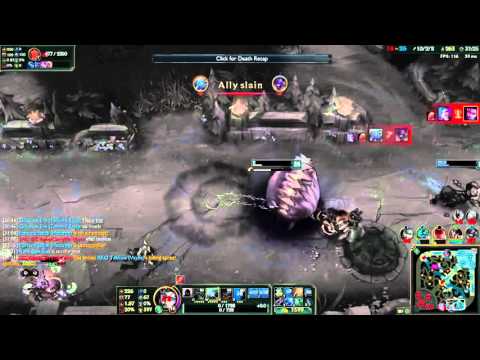 Great Lee Sin fish delivery system!