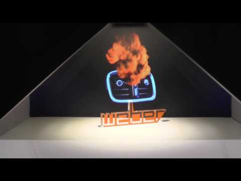 3D-Holografie der Weber Gruppe auf der IZB 2016