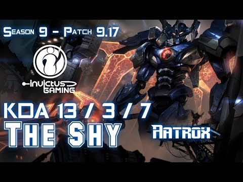 IG The Shy AATROX vs JAYCE Top - Patch 9.17 KR Ranked