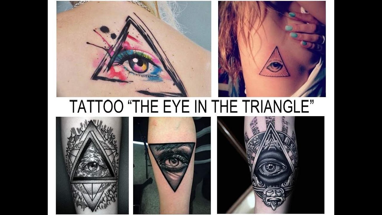 Meaning of a tattoo the eye in the triangle - Facts and Photos for tattoovalue.net