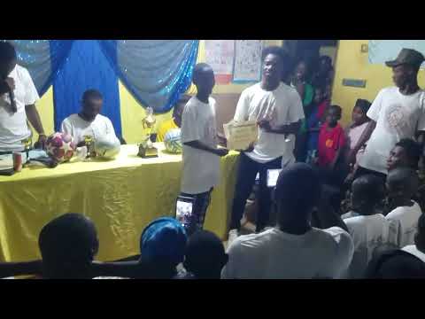 Lotta Elf Football Academy (Best student of the year) Alhassan Kamara