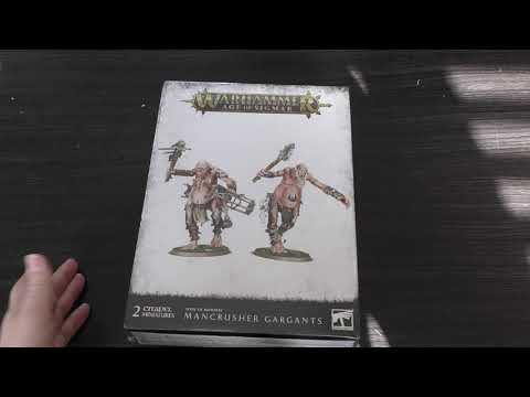 Sons of Behemat - Mancrusher Gargants - Unboxing (AoS)