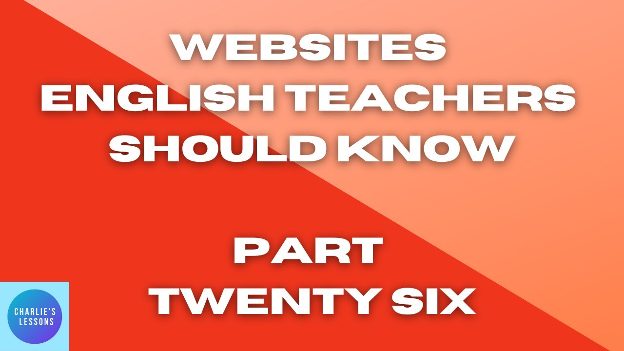 The perfect resource for English students | Part 26 | Websites English teachers should know