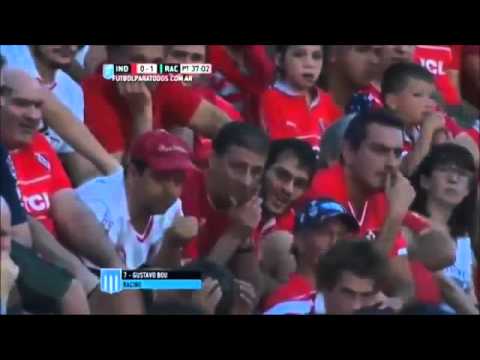 Gol de Bou Indpendiente 0 vs Racing 1 Liguilla Pre Libertadores 2015