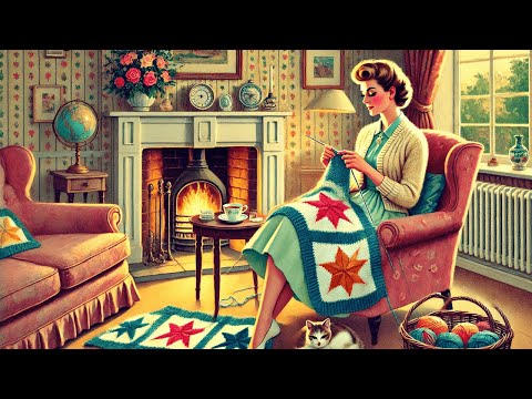 𝐕𝐢𝐧𝐭𝐚𝐠𝐞 𝐌𝐮𝐬𝐢𝐜 𝐅𝐨𝐫 𝐊𝐧𝐢𝐭𝐭𝐢𝐧𝐠 𝟔 𝐃𝐚𝐲 𝐒𝐭𝐚𝐫 𝐁𝐥𝐚𝐧𝐤𝐞𝐭 ~ 𝐑𝐞𝐥𝐚𝐱𝐢𝐧𝐠 𝟏𝟗𝟑𝟎𝐬 - 𝟏𝟗𝟒𝟎𝐬 𝐌𝐮𝐬𝐢𝐜 𝐅𝐨𝐫 𝐀 𝐆𝐨𝐨𝐝 𝐌𝐨𝐨𝐝 𝐈𝐧 𝐅𝐚𝐥𝐥