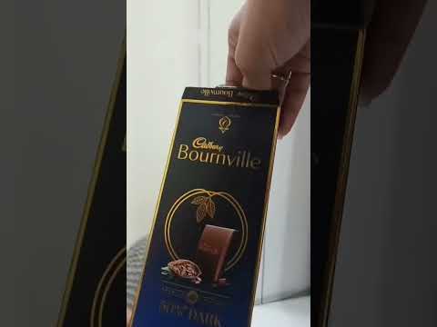 Bournville Chocolate 50% Dark #shorts #food #tasty #review #yummy #new #chocolate #love