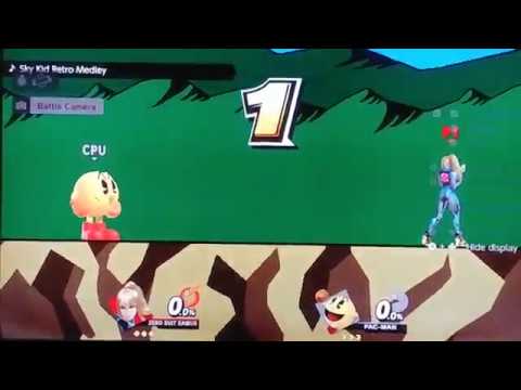 Smash Ultimate - Zero Suit Samus VS. Lv. 9 PAC-MAN