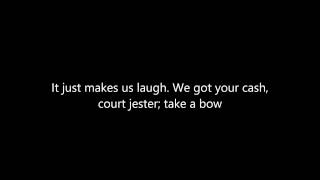 Less talk, more rock with lyrics on screen