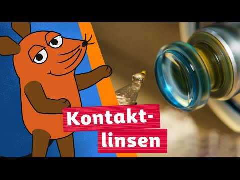 Wie werden Kontaktlinsen hergestellt? | Die Maus | WDR