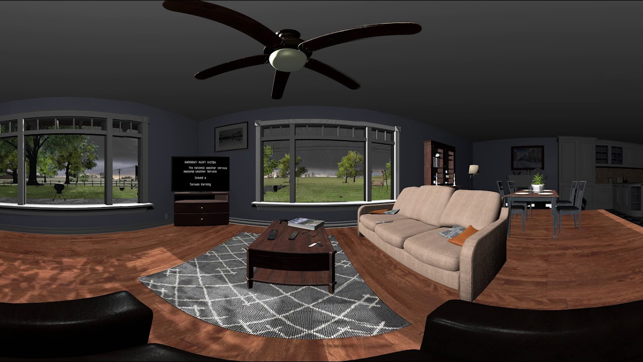 Tornado VR experience