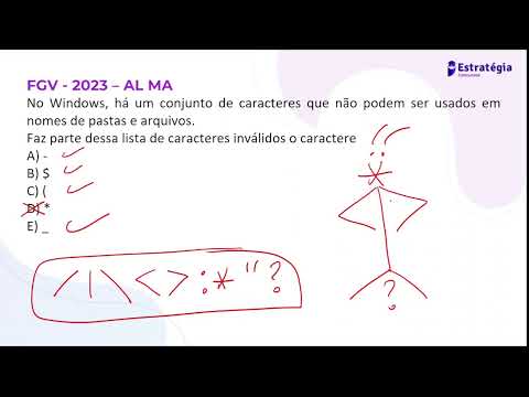 Revisão de Véspera de informática para PMAC - Oficial Combatente - Questões da FGV do concurso ALMA