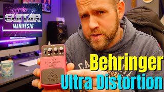 Video thumbnail for Behringer UD300 Ultra Distortion Guitar Pedal Review by The Guitar Manifesto