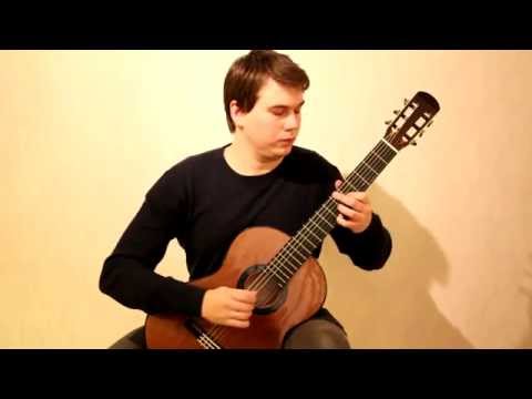 Patrik Kleemola plays Leo Brouwer´s Estudio 7 (Estudios sencillos)