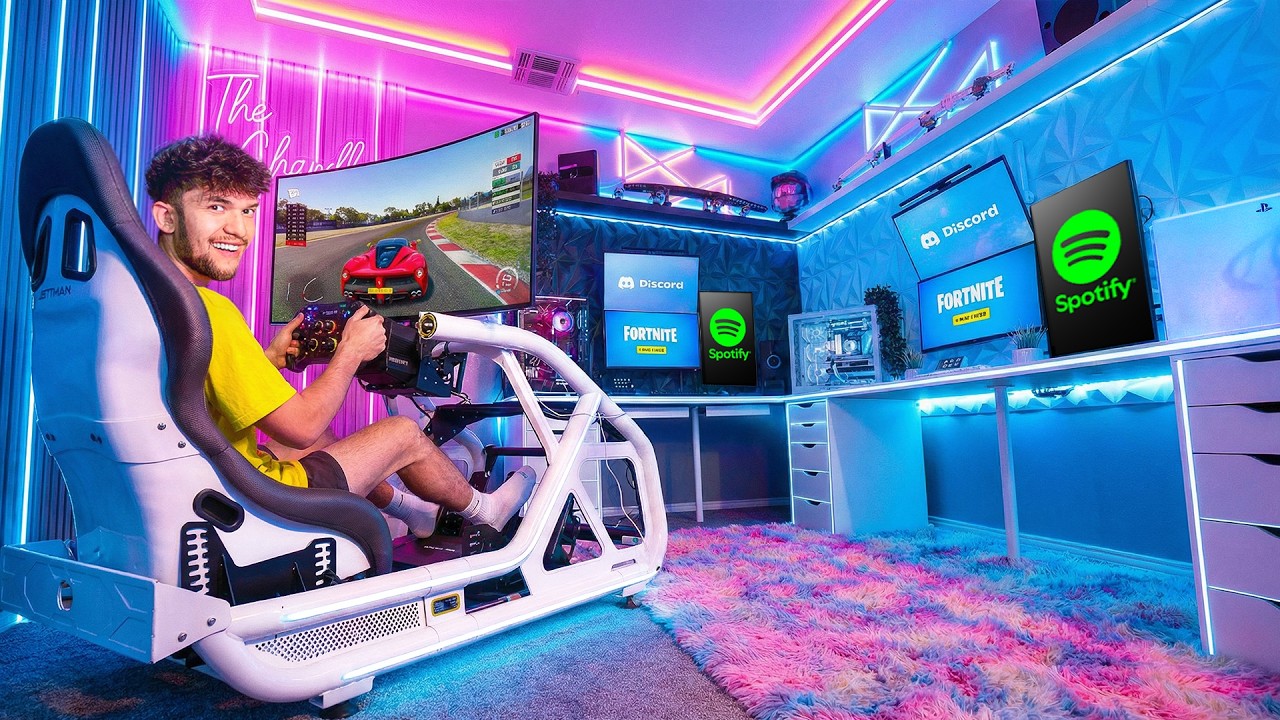 I Built My DREAM $50,000 Gaming Room!