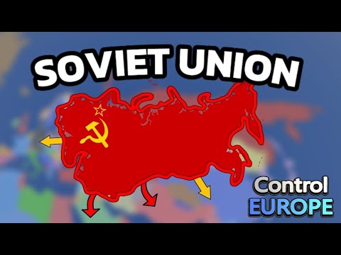 I Conquered The World As Soviet Union in Roblox Control Europe