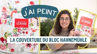 Comment VENDRE SON ART à une marque ( Je relooke le papier aquarelle Hahnemühle le Rouge 😍 )