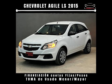 Se Vende Chevrolet Agile LS 2015 - FERRERO Automotores Oncativo (Provincia de Córdoba)