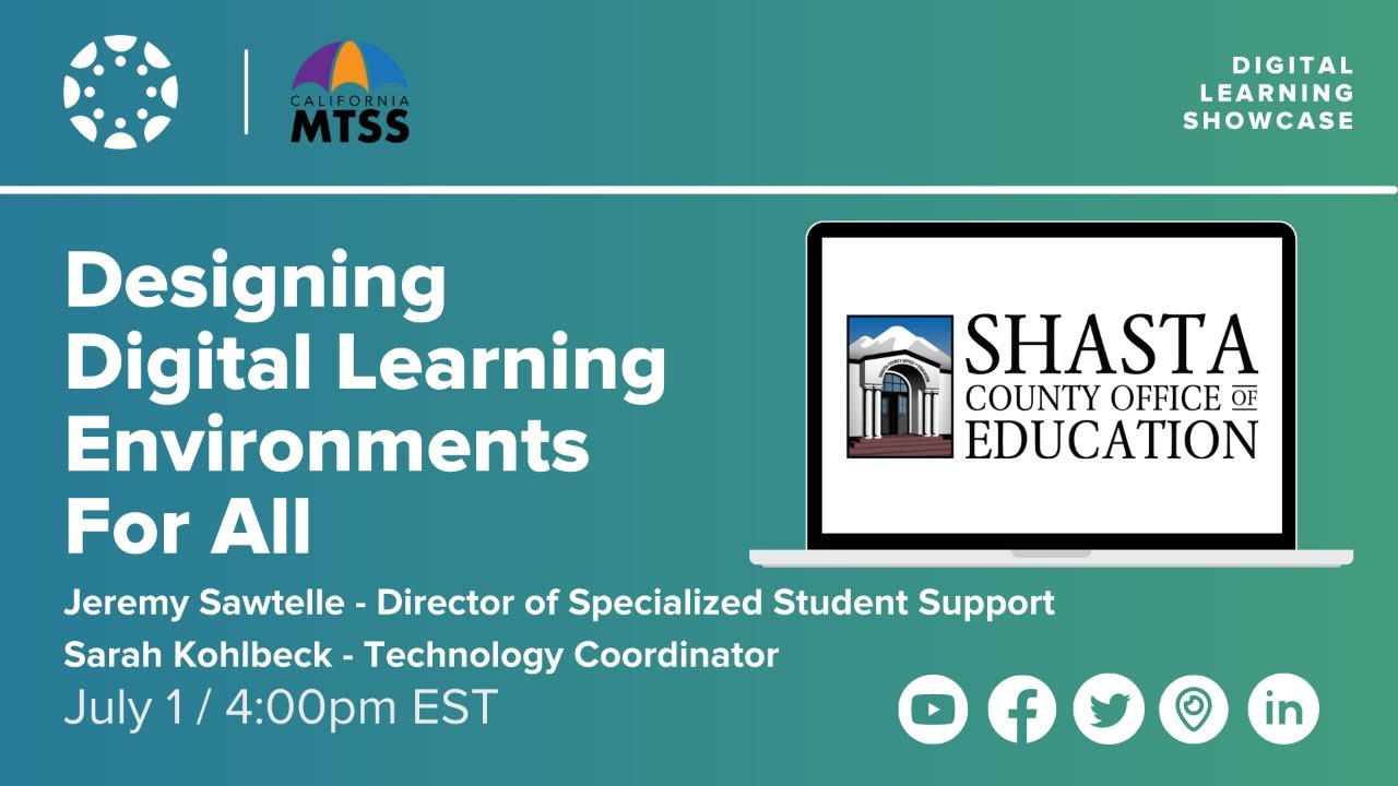 Designing Digital Learning Environments For All