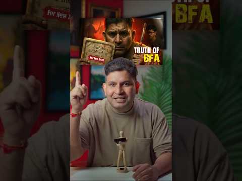 “Artist banna hai? BFA ka sach jaan lo!” ✅  #bfa #ArtistCareer #12thBaadkyakarein