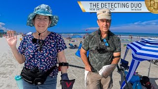 Rose Ring Found Metal Detecting New Smyrna Beach Florida | The Detecting Duo