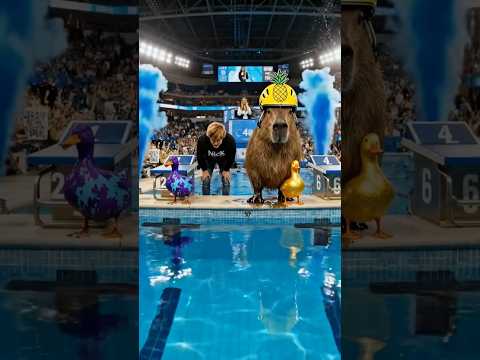 Cappy participó en la competencia con su pato dorado