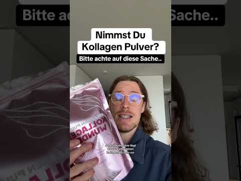 Kollagen Pulver in Form von Kollagen-Hydrolysat bietet die beste Bioverfügbarkeit✔️✨ #collagendrink