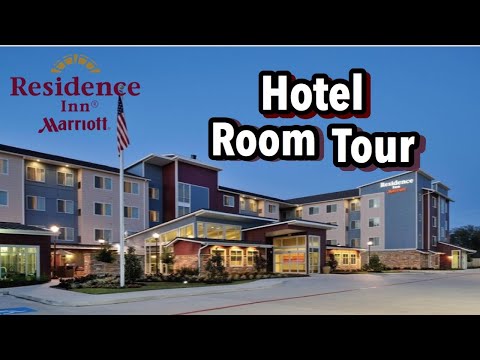 ROAD TRIP TO HOUSTON TEXAS || THE RESIDENCE INN BY MARRIOTT  || HOTEL ROOM TOUR 2020 ||
