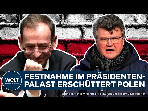 REGIERUNGSKRISE IN POLEN: Festnahme von PiS-Abgeordneten im Präsidentenpalast! Was wir bisher wissen