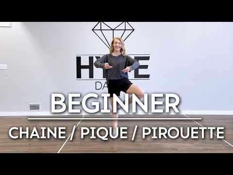 BEGINNER TURNS - CHAINE / PIQUE / PIROUETTE
