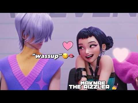 zoey being the cutest hyper maknae ever (KPop Demon Hunters)