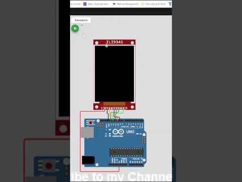 Wokwi tft lcd tutorial #wokiwi #viral #shorts #viralshorts