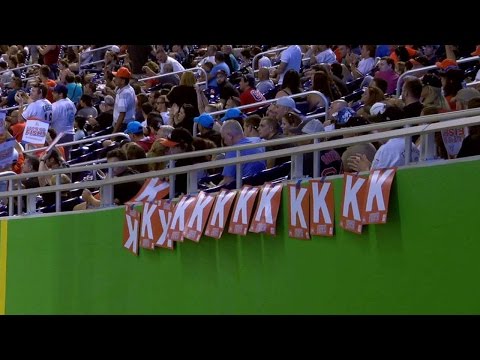 CHC@MIA: Fernandez fans Szczur for 13th strikeout