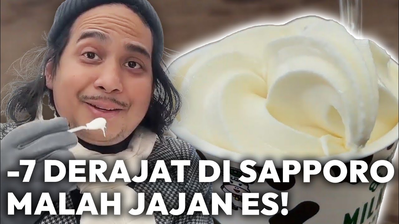 Makan Eskrim Di Tempat Paling Dingin Di Jepang
