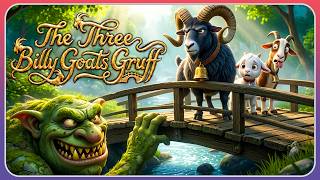 The Three Billy Goats Gruff - A Magical Retelling of the Brave Goats | Bedtime Stories | Fairy Tales MQDEFAULT Thumbnail
