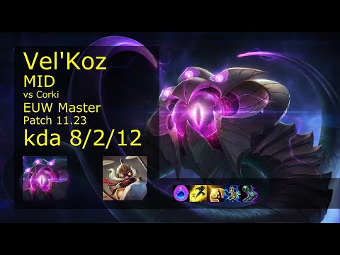 Rank 4 EUW Vel'Koz: Mid vs Corki