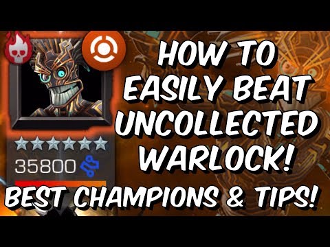 How To Easily Beat Uncollected Warlock - Best Champions & Tips - Marvel Contest of Champions
