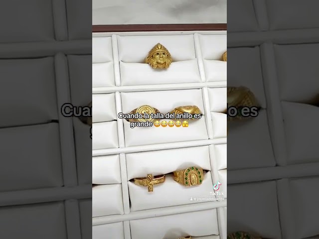 Vídeo relacionado con BENIQUE Anillos gruesos, anillo de sello de oro para mujeres y hombres, anillo de cúpula, anillo de croissant, anillo de declaración, acero inoxidable chapado en oro de 18 quilates, no se deslustra,
