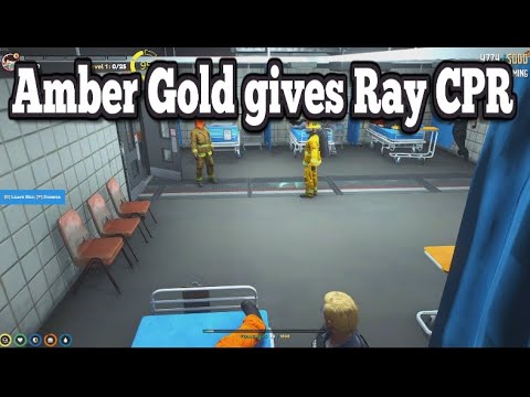Amber Gold gives Ray CPR | No-Pixel 3.1