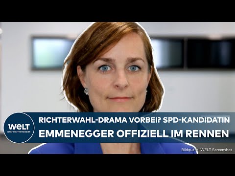 DEUTSCHLAND: Drama um Richterwahl vorbei? Ausschuss schlägt SPD-Kandidatin Emmenegger vor