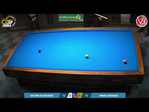 Antonio De Riccardis VS Andra Speranza   1° Trofeo Città di Gallarate 26 03 2022