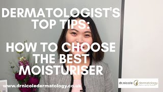 TOP TIPS: How to find your BEST moisturiser | Dermatologist 