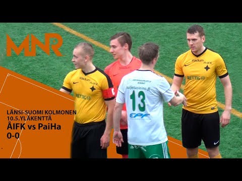 Länsi-Suomi Kolmonen ÅIFK vs PaiHa 10.5.2019 0-0