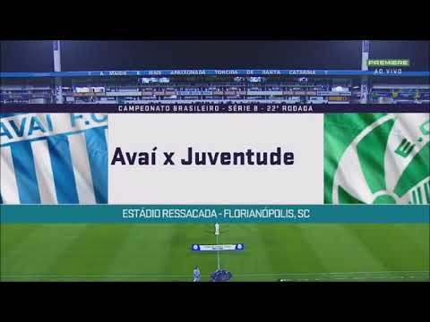 AVAÍ 1 X 0 JUVENTUDE /  SÉRIE B 2018 - MELHORES MOMENTOS