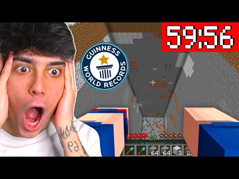 HO SCAVATO UN CHUNK IN MENO DI UN'ORA *RECORD MONDIALE*