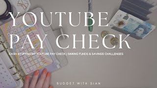 YOUTUBE PAY CHECK CASH STUFFING UK | Low Income | Savings | Sinking Funds | UK Cash Budgeter