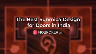 Here are some Aesthetically Pleasing Sunmica Door Design Ideas #interiordesign #sunmica #NoBroker
