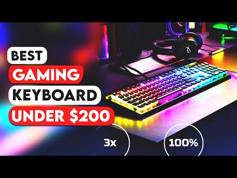 Best Gaming Keyboard Under $200!🔥🔥⌨