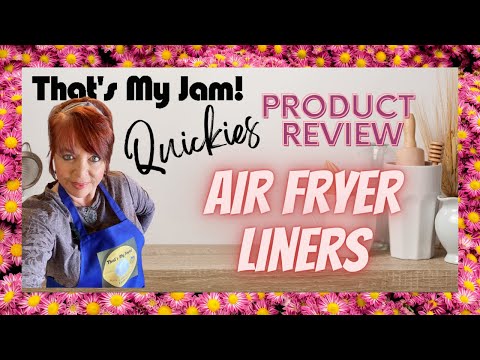 2 Pack Air Fryer Liners,7 Inch Silicone Airfryer Liners,Heavyweight and thickened Air Fryer Liners for 3 to 6 QT Oven Microwave Accessories,Reusable Baking Tray Oven Accessories(RED&GREY) video review thumbnail