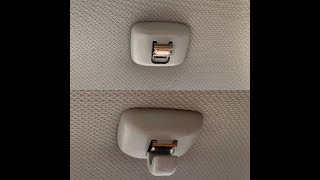 Replacing an Audi A5/A4/Q5 Sun Visor Clip